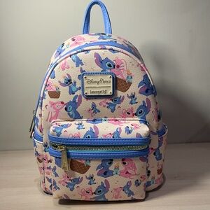 NWT Lilo and Stitch (Angel) Loungefly Disney Backpack